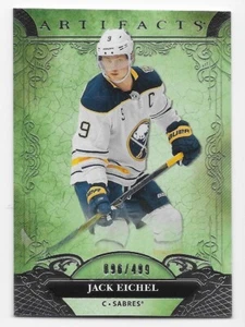 20/21 UD ARTIFACTS STARS #138 Jack Eichel #96/499 - Picture 1 of 1
