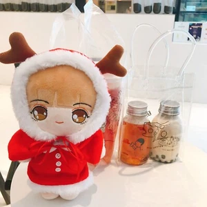 20cm KPOP BLACKPINK Peluche de Navidad LISA Muñeca de peluche con ropa Original - Imagen 1 de 12