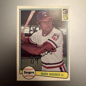 MARK WAGNER 1972 DONRUSS AUTOGRAPHED HAND SIGNED AUTO AUTOGRAPH CARD - Picture 1 of 1