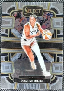 2024 Panini Select WNBA Silver Prizms #25 Diamond Miller Minnesota  LYNX - Picture 1 of 1