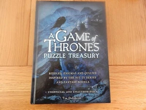 A Game Of Thrones Puzzle Treasury Book Hardback Book. - Picture 1 of 3