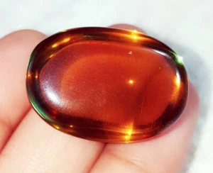 Certified Australian Black & Golden Synthetic Opal Gems Loose Gemstone 41.55 Ct - Picture 1 of 8