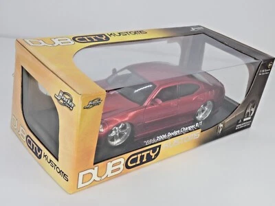 Dodge Charger HEMI RT Jada Toys DUB City Custom 1:18 Toy Collectible Rare Car — 第 1/4 张图片