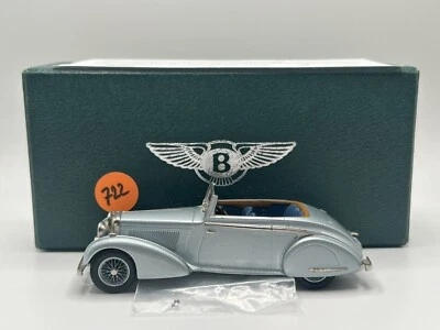 Lansdowne LDM 81 - 1936 Bentley 4 1/4 Ltr Concealed Drophead Coupe Silver 1/43 - Image 1 of 4