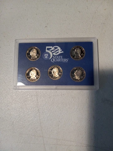 1999-S US Mint 50 State Quarter Proof Set Cover