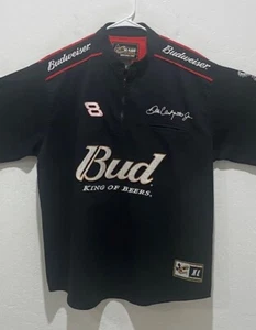 NASCAR Dale Earnhardt Jr Chase Authentics Drivers Line Partial Zip Shirt Size XL - Picture 1 of 7