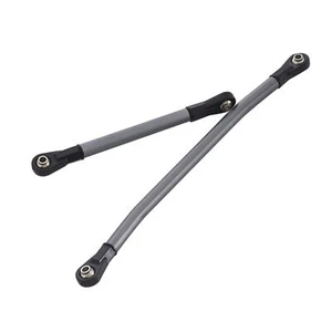 Metal Steering Rod + Servo Rod Linkage Set for 1/10 SCX10 II RC Crawler Cars - Picture 1 of 12