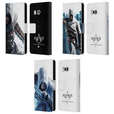 FUNDA LIBRO OFICIAL DE CUERO ARTE CLAVE ASSASSIN'S CREED PARA TELÉFONOS HTC 1 Foto 1 de 4