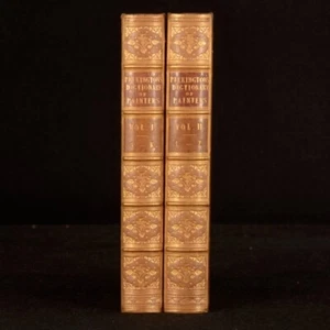 1829 2vols A General Dictionary of Painters Memoirs Lives Matthew Pilkington Art - Picture 1 of 7