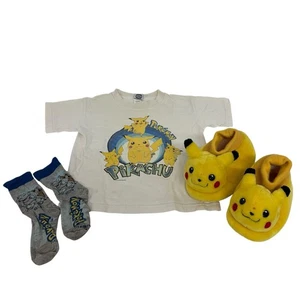 Vintage Pokémon T-shirt Pikachu Youth 1999 Gotta Catch Em All Nintendo ++ Extras - Picture 1 of 18