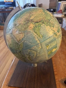 Rare Vintage Pre-1991 Rand McNally Globe With Stand - Picture 1 of 15