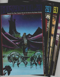 Dracula #1 #2 #3 #4 Lot ~ Eternity Comics / komplette Serie @1990 - Bild 1 von 5