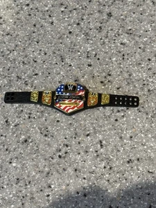ELITE US UNITED STATES TITLE BELT ACCESSORY WWE WRESTLING FIGURE MATTEL - Picture 1 of 5