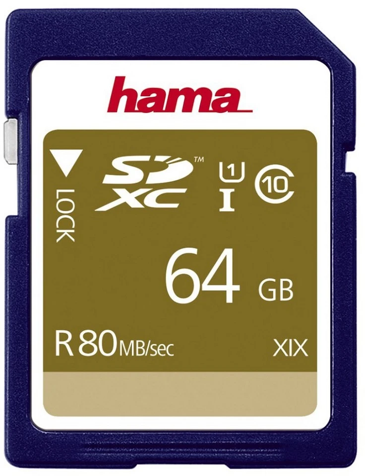 Hama SD-Card SDXC 64GB Class 10 - Bild 1 von 1