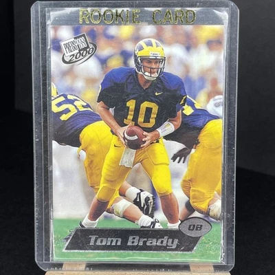 Press Pass 2000 - plateado #37 Tom Brady (RC) Foto 1 de 4