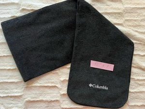 Columbia Fleece Winter Scarf, Mens Women’s Embroidered Logo - Picture 1 of 1