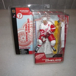 McFarlane 2003 Chris Chelios Detroit Red Wings NHL Serie 7 (seltenes Stück) - Bild 1 von 6