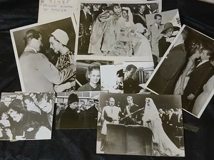 Original Pressefotos | Königliche Hochzeit Prinz Albert und Paola von Belgien  - Bild 1 von 7