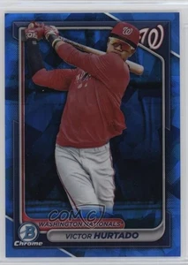 2024 Bowman Chrome Sapphire Edition Prospects Image Variation SP Victor Hurtado - Imagen 1 de 4