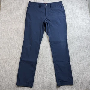 Untuckit Performance Golfhose Herren Größe 34x32 Chunk Navy Blau - Bild 1 von 7