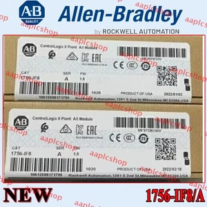 New Sealed AB 1756-IF8 / A Controllogix 8 Point A/I Analog Input Module - Picture 1 of 5
