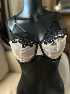 Victoria's Secret Bügel-BH vollflächig Netz/Spitze ungefüttert 36D - Bild 1 von 9