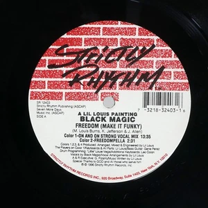 BLACK MAGIC! FREEDOM (MAKE IT FUNKY) STRICTLY RHYTHM SR12403 US VINYL 12 - Picture 1 of 1