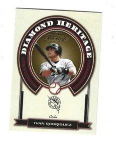 Playoff Prestige Diamond Heritage #19 2004 Iván Rodríguez Marlins - Imagen 1 de 1