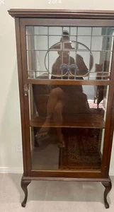 German antique display cabinet - Picture 1 of 4