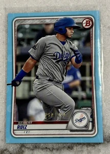 2020 Bowman Prospects Sky Blue /499 #BP-143 Keibert Ruiz Dodgers - Picture 1 of 2