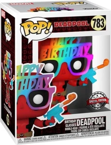 Funko Deadpool POP! Marvel Vinyl Figur 30. Geburtstag Gläser Deadpool #783 Neu - Bild 1 von 2