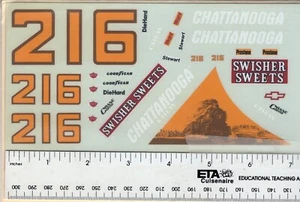 Chattanooga Swisher Sweets 216 Modell Wasserschiebe Aufkleber Neu aus altem Lagerbestand - Bild 1 von 1
