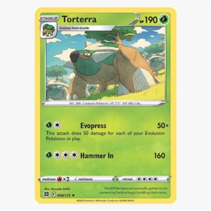 Torterra 008/172 Brilliant Stars Pokemon TCG Holo Rare - Picture 1 of 2