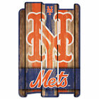 New York Mets MLB 17" x 11" Wood Decorative Indoor Sign Wincraft Brand New