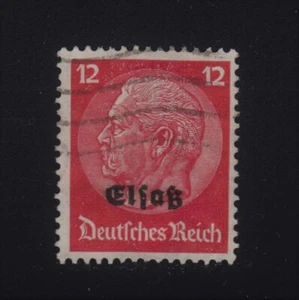 FRANCE German Occupation Alsace Stamps Sc# N33 Used - Picture 1 of 2