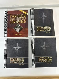 Evangelical Sunday School Lesson Commentary four pack - Picture 1 of 12