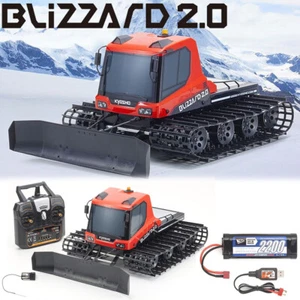 Kyosho Blizzard 2.0 Ready To Run RC Remote Control Tracked Snow Plow SJ2173 - Picture 1 of 1
