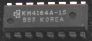 1 Off KM4164A-15 64k x 1 Dynamic RAM Sinclair ZX Spectrum, Amstrad, Commodore 64 - Bild 1 von 1