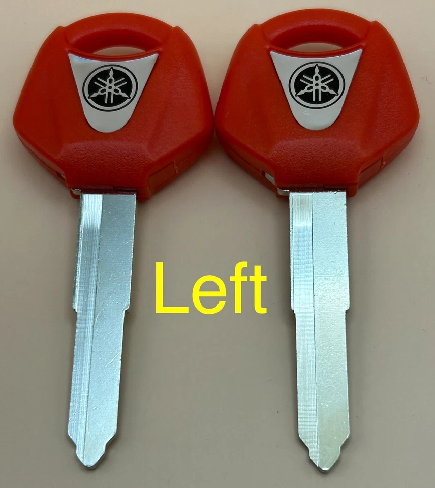 2 llaves en blanco Yamaha FZR600 FZR600R FZR750R FZR1000 GYTR Jog Scooter Maxim Radian Foto 1 de 1