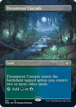 Magic The Gathering MTG DREAMROOT CASCADE BORDERLESS Innistrad: Crimson Vow NM - Image 1 of 1
