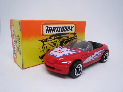 Matchbox BMW Z3 E36-7 1997 Red MINT Vintage Superfast US Box #25/75 MIB - Image 1 of 4