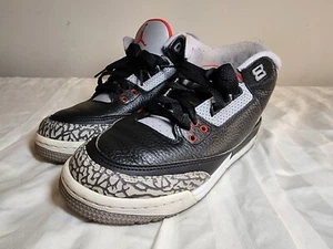 Jordan 3 Retro OG Black Cement  Size 7Y 854261-001 - Picture 1 of 10