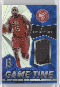 2015-16 Panini Spectra Game Time Materials Silver Prizm /49 Al Horford #3