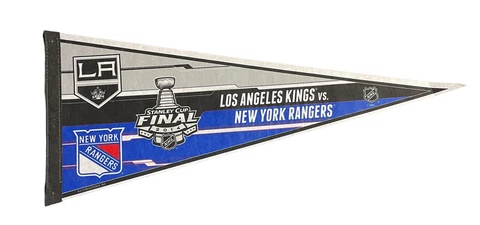 New York Rangers Vs. Los Angeles Kings 2014 NHL Stanley Cup Final Pennant Cover