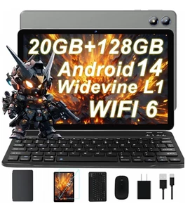 Tablet 20GB RAM 128GB ROM 1TB Expand, 10" Octa-Core 5G WIFI 6 6000mAh Battery - Picture 1 of 5