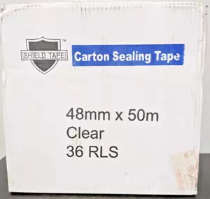 Schildband 16CST2110C Kartonversiegelung 48 mm x 100 m transparent 36 Rollen - Bild 1 von 3