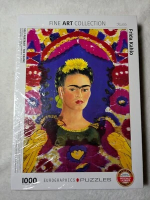 Frida Kahlo Self Portrait Jigsaw Puzzle 1000pc Eurographics - Image 1 of 4
