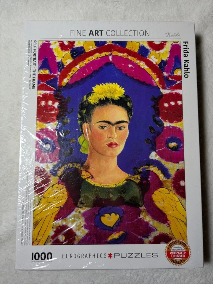 Frida Kahlo Self Portrait Jigsaw Puzzle 1000pc Eurographics - Image 1 of 4