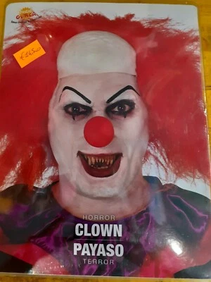 Parrucca Clown Rossa - Immagine 1 di 2