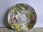 1950'S Saucer Vintage Hammersley & Co. Lorna Doone Cabin In The Woods Bone China